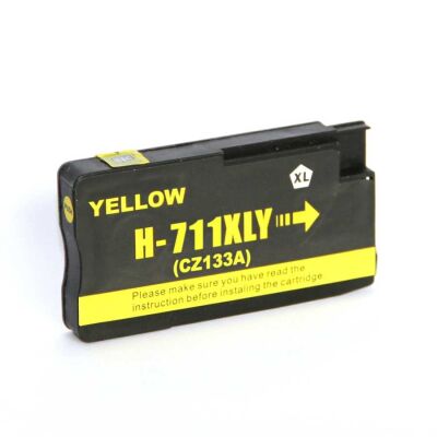 Hp 711-CZ132A Sarı Muadil Kartuş - 1