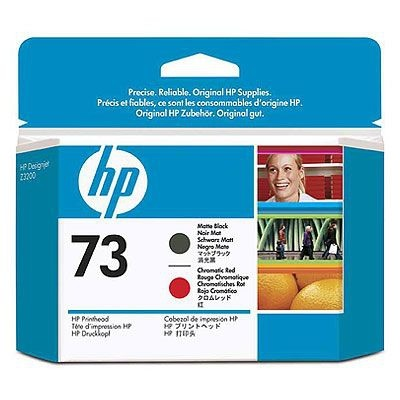 Hp 73-CD949A Mat Siyah Ve Kromatik Kırmızı Orjinal Baskı Kafası - 1