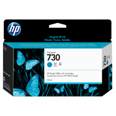 Hp 730-P2V62A Mavi Orjinal Kartuş - 1