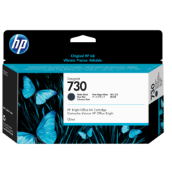 Hp 730-P2V65A Mat Siyah Orjinal Kartuş - Hp