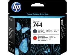 Hp 744-F9J88A Mat Siyah-Kromatik Kırmızı Orjinal Baskı Kafası - Hp