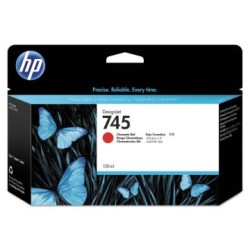 Hp 745-F9K00A Kromatik Kırmızı Orjinal Kartuş - Hp