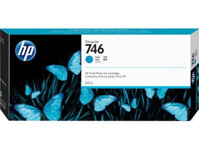 Hp 746-P2V80A Mavi Orjinal Kartuş - 1
