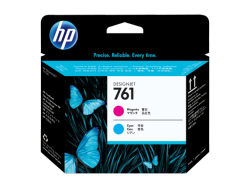 Hp 761-CH646A Kırmızı-Mavi Orjinal Baskı Kafası - Hp