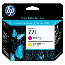 Hp 771-CE018A Orjinal Sarı-Kırmızı Baskı Kafası - Hp