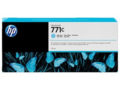 Hp 771c-B6Y12A Açık Mavi Orjinal Kartuş - 1