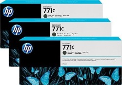 Hp 771c-B6Y31A Mat Siyah Orjinal Kartuş 3Lü Paket - Hp
