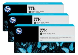Hp 771c-B6Y35A Açık Kırmızı Orjinal Kartuş 3Lü Paket - Hp