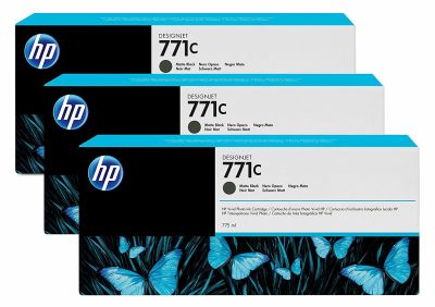 Hp 771c-B6Y35A Açık Kırmızı Orjinal Kartuş 3Lü Paket - 1