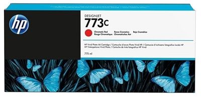 Hp 773c-C1Q38A Kromatik Kırmızı Orjinal Kartuş - 1