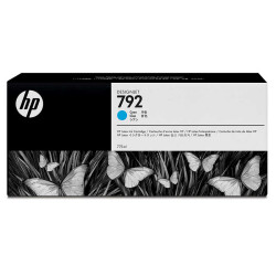 Hp 792-CN706A Mavi Orjinal Lateks Kartuşu - Hp
