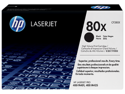 Hp 80X-CF280X Siyah Orjinal Toner Yüksek Kapasiteli - Hp