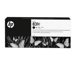 Hp 831C-CZ694A Siyah Orjinal Lateks Kartuşu - Hp