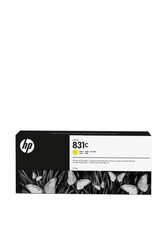 Hp 831C-CZ697A Sarı Orjinal Lateks Kartuşu - Hp