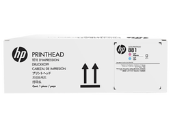Hp 881-CR329A Açık Mavi-Açık Kırmızı Lateks Orjinal Baskı Kafası - Hp