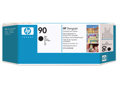 Hp 90-C5054A Orjinal Siyah Baskı Kafası ve Temizleyicisi - 1