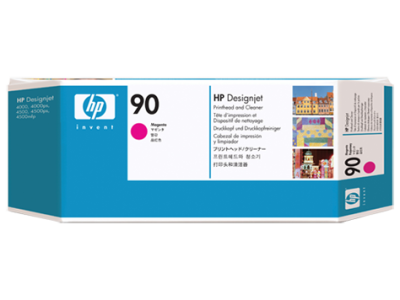 Hp 90-C5056A Orjinal Kırmızı Baskı Kafası ve Temizleyicisi - 1
