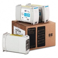 Hp 90-C5083A Mavi Orjinal Kartuş 3lü Paket - Eski Tarihli - Hp