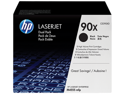 Hp 90X-CE390XD Siyah Orjinal Toner Yüksek Kapasiteli 2li Paket - 1