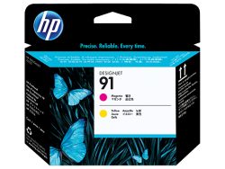 Hp 91-C9461A Orjinal Kırmızı-Sarı Baskı Kafası - Hp