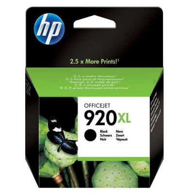Hp 920XL-CD975AE Siyah Orjinal Kartuş Yüksek Kapasiteli(Eski Tarihli) - 1