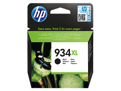 Hp 934XL-C2P23AE Siyah Orjinal Kartuş Yüksek Kapasiteli - 1