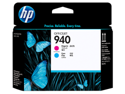 Hp 940-C4901A Orjinal Kırmızı-Mavi Baskı Kafası - Hp