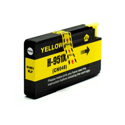 Hp 951XL-CN048AE Sarı Muadil Kartuş Yüksek Kapasiteli - 1