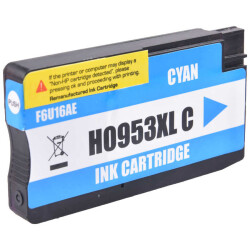 Hp 953XL-F6U16AE Mavi Muadil Kartuş Yüksek Kapasiteli - Hp
