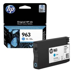 Hp 963-3JA23AE Mavi Orjinal Kartuş - Hp