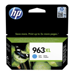 Hp 963XL-3JA27AE Mavi Orjinal Kartuş Yüksek Kapasiteli - Hp