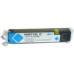 Hp 971XL-CN626AE Mavi Muadil Kartuş Yüksek Kapasiteli - Hp