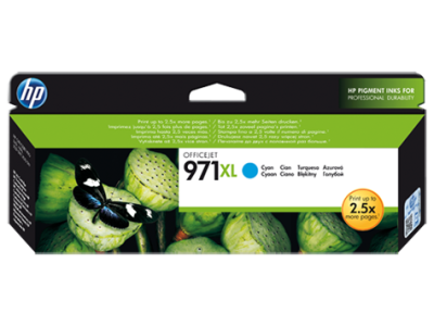 Hp 971XL-CN626AE Mavi Orjinal Kartuş Yüksek Kapasiteli - 1