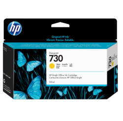 Hp 730-P2V64A Sarı Orjinal Kartuş - Hp