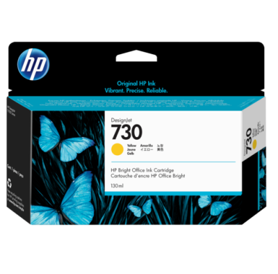 Hp 730-P2V64A Sarı Orjinal Kartuş - 1