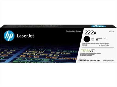 HP W2220A (222A) Siyah Orjinal Toner - 1