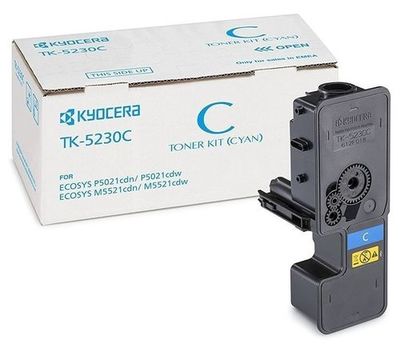 Kyocera TK-5230 Mavi Orjinal Toner - 1