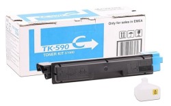 Kyocera TK-590 Mavi Orjinal Toner - Kyocera