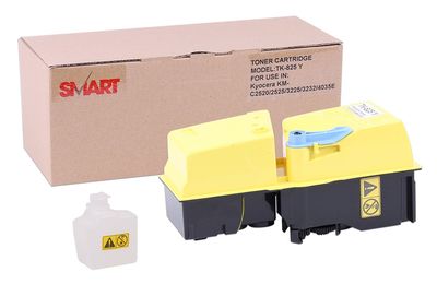Kyocera TK-825 Sarı Muadil Toner - 1