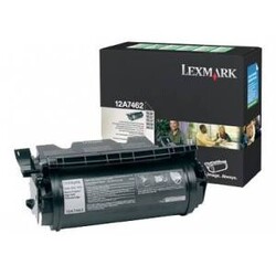 Lexmark 12A7462 Siyah Orjinal Toner Yüksek Kapasiteli - Lexmark
