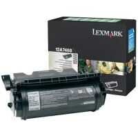 Lexmark 12A7468 Siyah Orjinal Toner Yüksek Kapasiteli - Lexmark