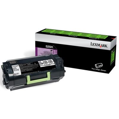 Lexmark 525H-52D5H0E Siyah Orjinal Toner Yüksek Kapasiteli - 1
