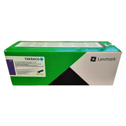 Lexmark 72K5XC0 Mavi Orjinal Toner Ekstra Yüksek Kapasiteli - Lexmark