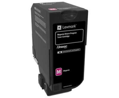 Lexmark 74C50M0 Kırmızı Orjinal Toner - 1