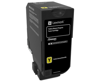 Lexmark 74C50Y0 Sarı Orjinal Toner - 1
