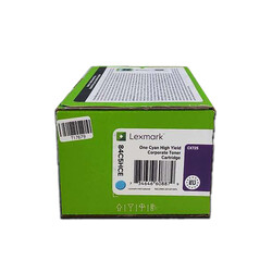 Lexmark 74C5HCE Mavi Orjinal Toner Ekstra Yüksek Kapasiteli - Lexmark