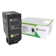 Lexmark 74C5HYE Sarı Orjinal Toner Ekstra Yüksek Kapasiteli - Lexmark