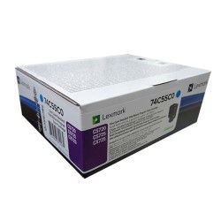Lexmark 74C5SC0 Mavi Orjinal Toner Yüksek Kapasiteli - Lexmark