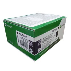 Lexmark 74C5SK0 Siyah Orjinal Toner Yüksek Kapasiteli - Lexmark