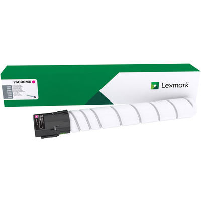 Lexmark 76C00M0 Kırmızı Orjinal Toner - 1